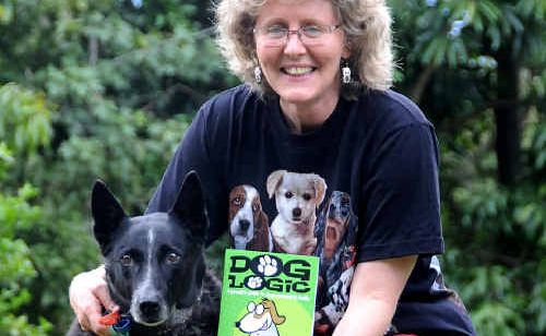 Robyn Osborne with her best mate and co-author Sox, the pair have written a book together called Dog Logic. Robyn Osborne with her best mate and co-author Sox, the pair have written a book together called Dog Logic.